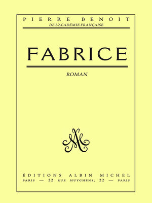 cover image of Fabrice